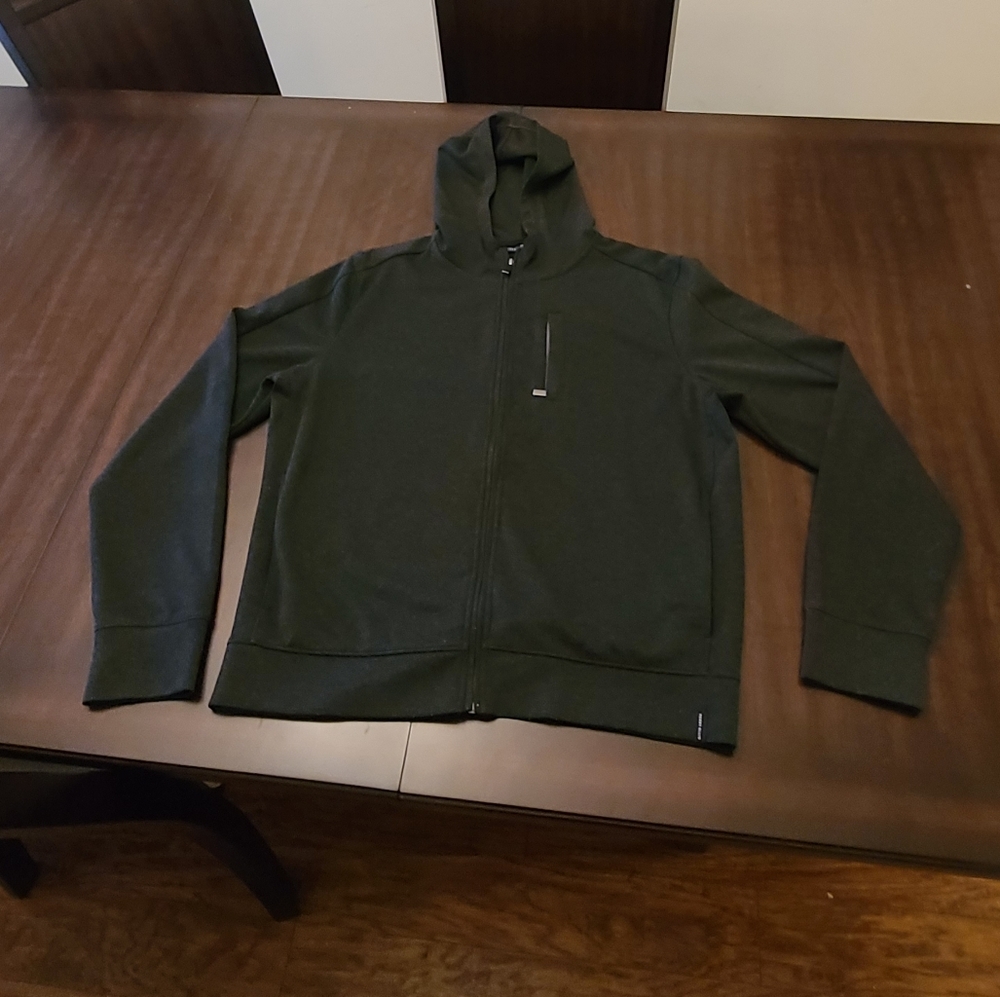 PERRY ELLIS‎ Europe Men's Zip-Up Hoodie - Size Large